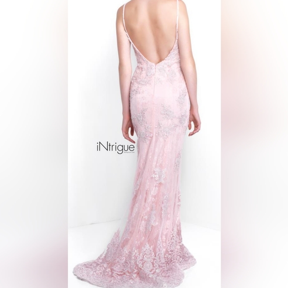 iNtrigue by Blush Pink size 6 Elegant Gown - Picture 2 of 12